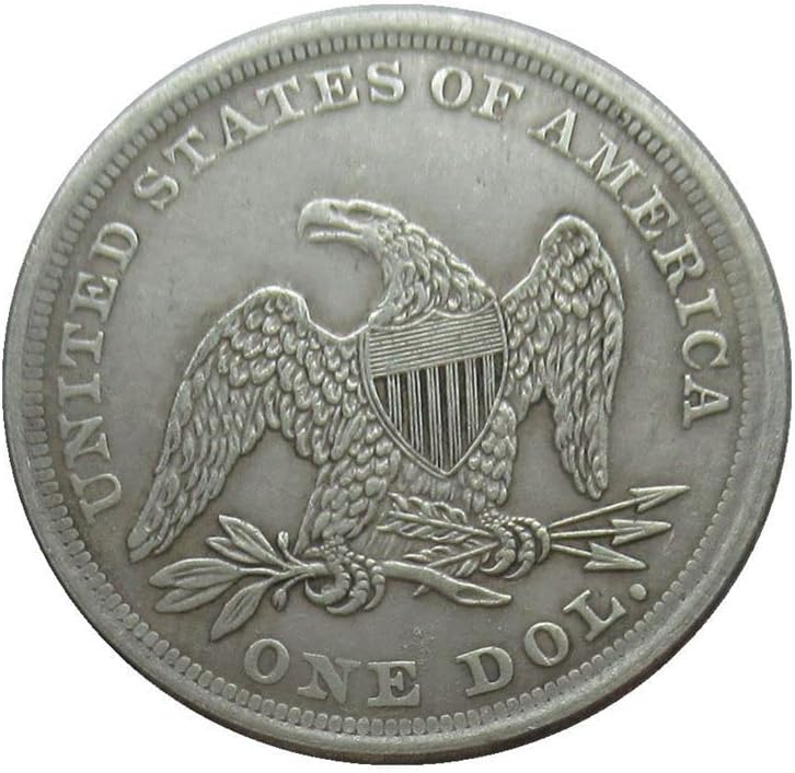 U.S. $ 1 zastava 1853 srebrna replika pribora za repliku