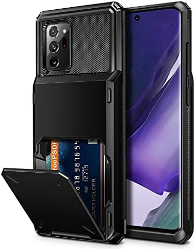 Vofolen za Galaxy Note 20 Ultra case držač kartica Novčanik 4-Card Flip Cover Credit Slot zadnji džep muškarci Dual Layer zaštitni