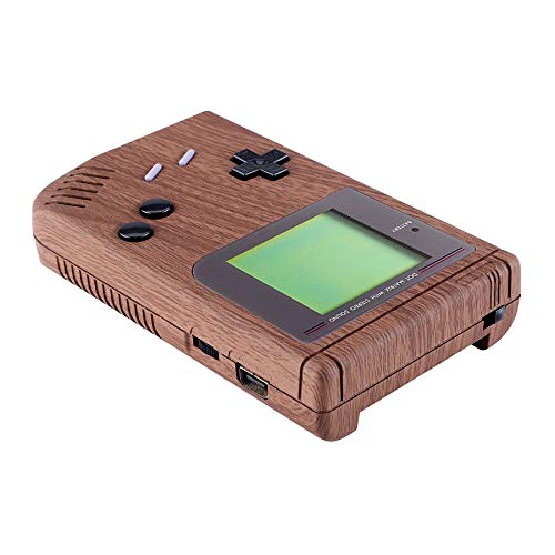 eXtremeRate Wood Grain Soft Touch Case Cover Replacement Full Housing Shell za Gameboy Classic 1989 GB DMG-01 konzola sa W / Screen