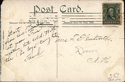 Hotel Downey Lansing, Michigan MI originalna antička razglednica 1908