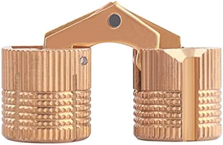 SLNFXC brončani šarki za namještaj, cilindrični skriveni ormarići, skrivene šarke sa skrivenim vratima, koje se koriste za hardverske