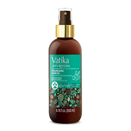 Vatika Ayurveda ulje za kosu - duboko hidratantno, hidratantno sadrži aloe + lažna tratinčica za suhu kosu, ulje za kosu za mekoću