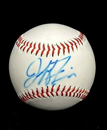 Jeff Francis potpisao je bajzbol kuglu Toronto Blue Jays - autogramirani bejzbol
