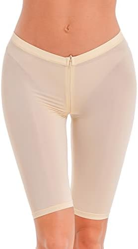 Agoky Ženske vježbe plijene hlače Bikerske kratke hlače Niske ustanove kratkim gamašima Zipper Gym Yoga Shorts