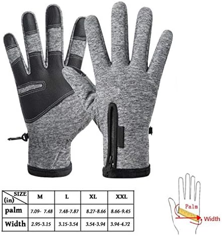 Hladne skijaške rukavice vodootporne zimske rukavice za biciklističke pahuljice tople rukavice za ekran osetljiv na dodir protiv klizanja od hladnog vremena