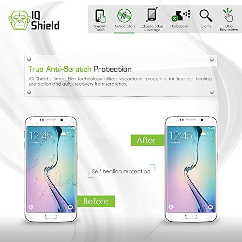 IQ štit za zaštitu ekrana kompatibilan sa Samsung Galaxy Express LiquidSkin Clear folijom protiv mjehurića