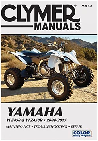 Clymer popravak priručnike za Yamaha YFZ 450 2004-2009