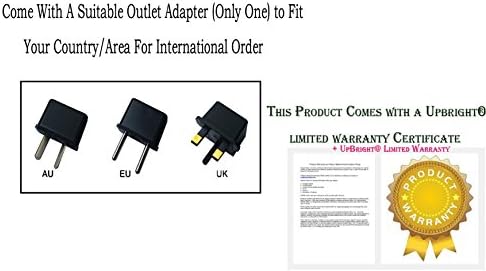 Upbright 5V USB priključak AC / DC adapter + USB kabl za punjenje kompatibilan sa Bugani Bluetooth zvučnikom M83 M118 Vodootporan