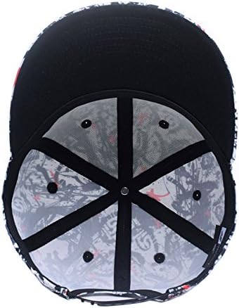 Quanhaigou podesivi snapback šešir za muškarce i žene, uniseks Hip Hop bejzbol kapa s ravnim obodom Tata kape