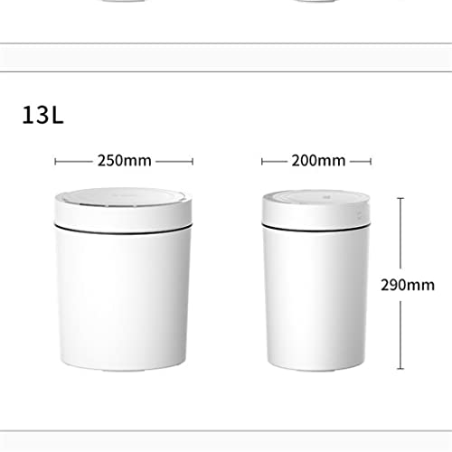 Zyjbm Smart Sensor kanta za smeće kuhinja kupatilo wc kanta za smeće najbolja automatska indukciona vodootporna kanta sa poklopcem