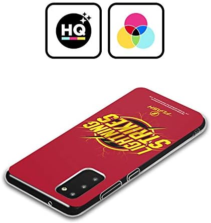 Dizajni za glavu Službeno licencirano Flash TV serija munja Strikes grafika Mekani gel kućište kompatibilan sa Samsung Galaxy S23