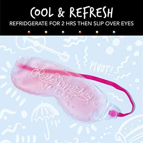 Paladone Friends TV emisija Cooling gel maska za oči, zvanično licencirana roba
