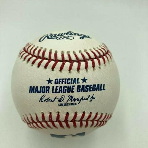Šansa Adams potpisali su autogramirani zvanični bajzbol glavne lige - autogramirani bejzbol