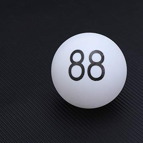 Toyandona 100pcs Plastični brojevi za tombole kuglice Stolni tenis Kuglice 4cm numerirana bingo loptice loptice obojene ping pong
