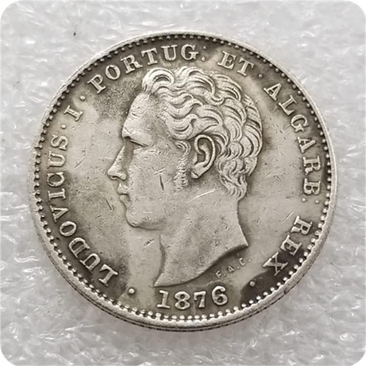 Avcity Portugal Portugal 1866.16867,1868,1876,1878,1879 200 Reis novčić