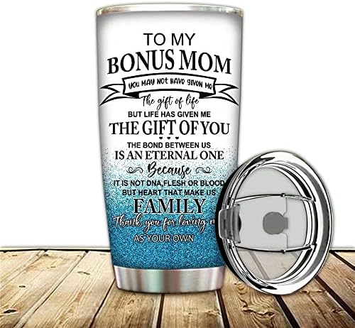 Moj bonus mama s poklopcem slame izoliranog čaša majčin tema Theme Theme kafe vakuum Jug vodeno staklo od nehrđajućeg čelika boca
