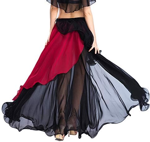 Royal Smeela Chiffon Fairy Trpek plesni suknje Dnevni kostim, jedna veličina, 3 boje crna, ljubičasta, ružičasta