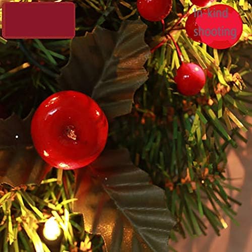 ZCX Božićna dekoracija Božićni vijenac Šifriranje rattana vijenca Nema ukrasnih prodavnica stropnih privjeska vijenca