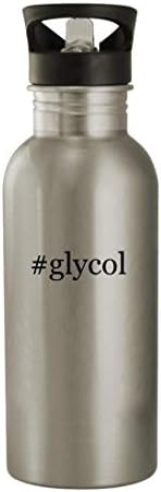 Knick Klack Pokloni glycol - 20oz hashtag od nehrđajućeg čelika, srebro, srebro