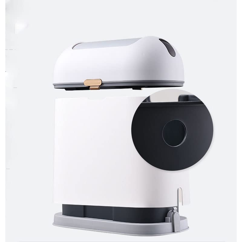 Dhtdvd Smart Sensor kanta za smeće kuhinja kupatilo wc kanta za smeće najbolja automatska indukciona vodootporna kanta sa poklopcem
