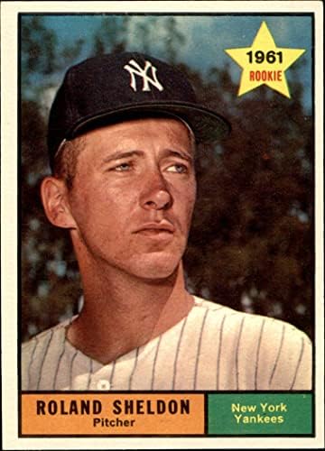 1961 FAPPS 541 Roland Sheldon New York Yankees Ex / Mt Yankees