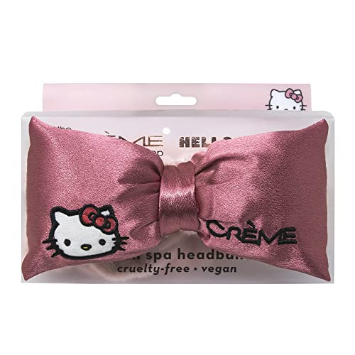 Prodavnica Krema Hello Kitty Pink Satin Plush Spa traka za glavu / bez okrutnosti & Vegan