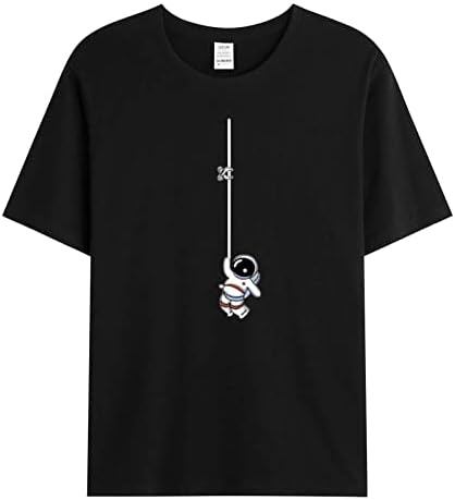 XILOCCER 2023 muški casual okrugli vrat 3D ispisana bluza kratki rukav vrhovi bluza majica MUŠKI T majice Pakirajte dugu košulju