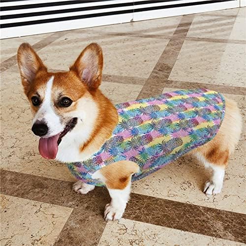 Havajski ananas tropski prsluk za pse pulover PET dukserice za pseće jakne za malene pse i mačke XL