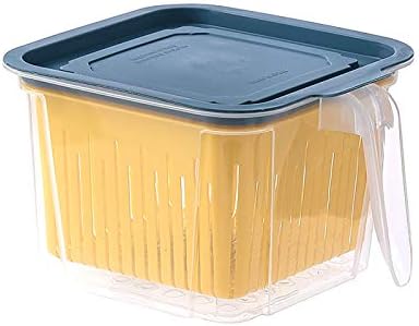 Clear kontejneri za skladištenje hrane ručka za skladištenje sa poklopcem frižider kuhinjska kutija prozirna zatvorena hrana plastična