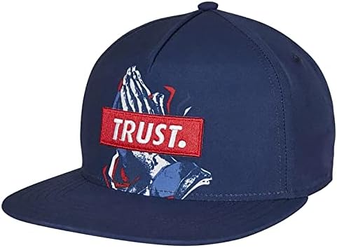 AyCaiu Snapback šešir sa vezom molitva Gesture Trust, stan Bill bejzbol kapa za muškarce & žene