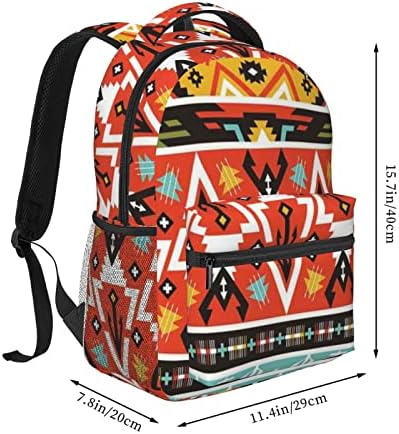 Wowbed Mjesec Ležerni i perjanski ruksak za ispisani ruksak, modna klasična torba za laptop, putni rad kampovanje planinarenje