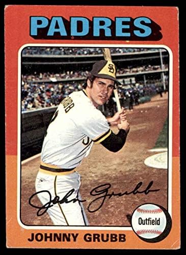 1975 FAPPS # 298 Johnny Grubb San Diego Padres VG Padres