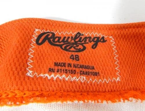 GreenEville Astros 53 Igra Polovni narančasni dres 48 DP32958 - Igra Polovni MLB dresovi