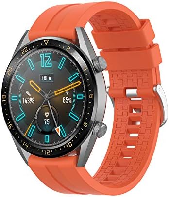 Chofit bend kompatibilan sa Huawei Watch GT2 46mm / Watch GT 2 Pro / GT 2E / GT Active Watch / Watch 3 / Gledajte 3 Pro, 22mm Silikonski