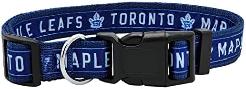 NHL pet ovratnik Toronto Maple Leafs pas ovratnik, veliki Hockey Team ovratnik za pse & mačke. Sjajni & amp; šareni ovratnik za mačke & amp; ovratnik za pse licenciran od strane NHL-a