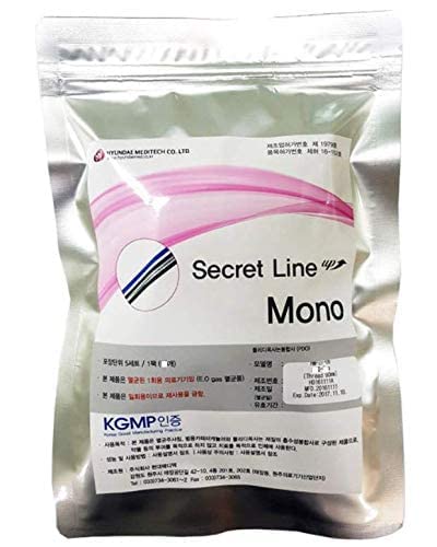Tajna linija PDO Thread Lift za lice / cijelo tijelo / mono-tip / / proizvedeno u S. Koreja
