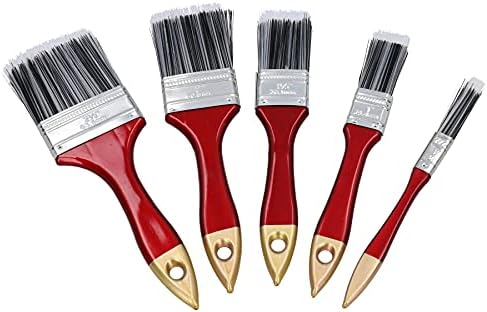 10pc slikanje i ukrašavanje sintetičkih četkica za četkice za boju set 1 - 2,5 širina