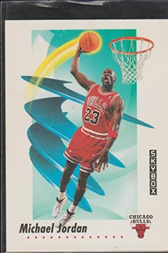 1991-92 Skybox košarka 39 Michael Jordan Chicago Bulls Službena NBA trgovačka kartica