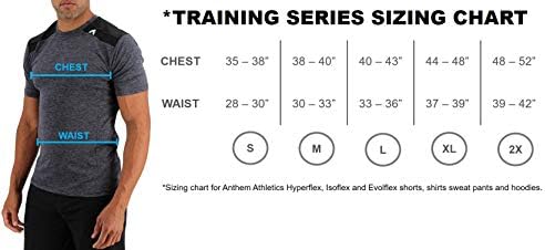 Anthem Atletics HyperFLEX Hlače za muškarce 9 inča Inseam džep sa zatvaračem - trening, atletski, trčanje, podizanje, šorc teretane