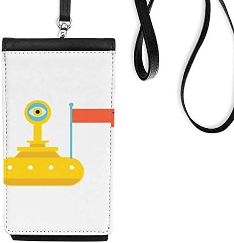 Univerzum i vanzemaljski svemirski brod Telefon novčanik torbica Viseće mobilne torbice Crni džep