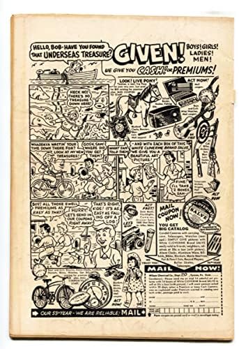 Borba protiv krivih #22 1954-strip za pokrivanje divlje struje