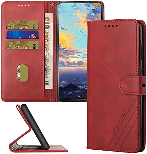 GYHOYA kompatibilan sa Samsung Galaxy S23 Ultra futrolom za novčanik, Galaxy S23 Ultra kožna Flip Folio futrola sa držačima za kartice