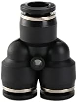 Qaixag pneumatske spojnice Konektori za brzo izdanje 4mm 6mm 10mm 12mm PU PV PE HVFF PY Tube Priključci