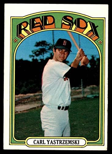 1972 TOPPS # 37 Carl Yastrzemski boston crveni sox vg / ex crveni sox