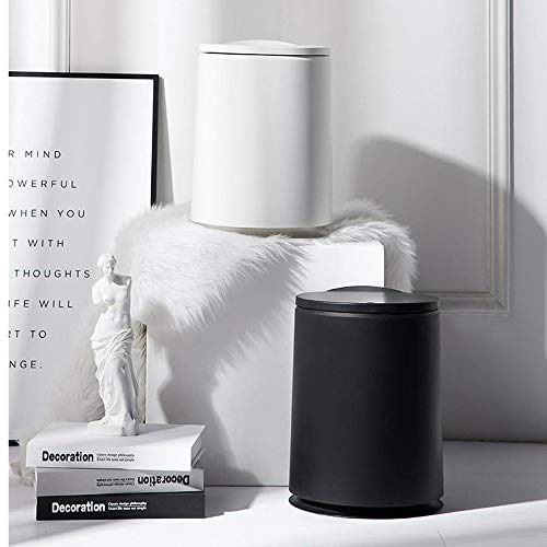 ZHAOLEI 10L okrugla plastična kanta za smeće dvoslojna višenamjenska kanta za smeće za kupaonicu/spavaću sobu Nordijski alat za čišćenje domaćinstva