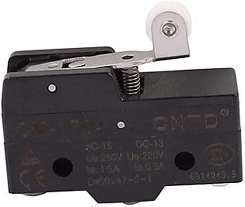 Mikro prekidači 250VAC 15A 220vdc 0.3 poluga šarke valjka Osnovni mikro granični prekidač CM-1704