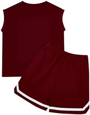 Kukume Boy Shorts Set Tank Tops Slatki Prsluk Ljetni Kompleti Odjeće Bez Rukava Tshirt Outfits 3-12 Godina