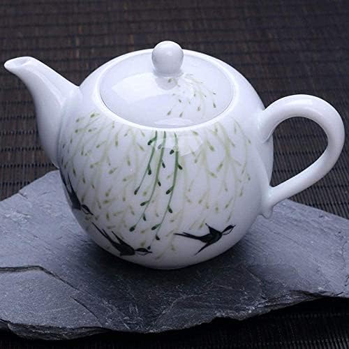 Office teapot teapot keramički čajnik čajnik_ceramic čajnik ručno oslikani jednobotni poft set čaja za čaj plava i bijela porculanska