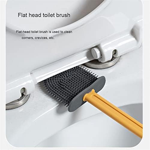 Bienka toliet četka sa držačem za skladištenje zida montiranog na dugim ručkama WC WC čista četkica za čišćenje kupaonice i skladištenje