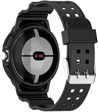 AWADUO kompatibilan za Google Pixel Watch za zamjenu za zamjenu, 20 mm zamjenski silikonski ručni zglob narukvica integrirana traka,